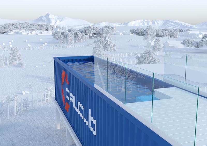 Piscine container Cubner SAS