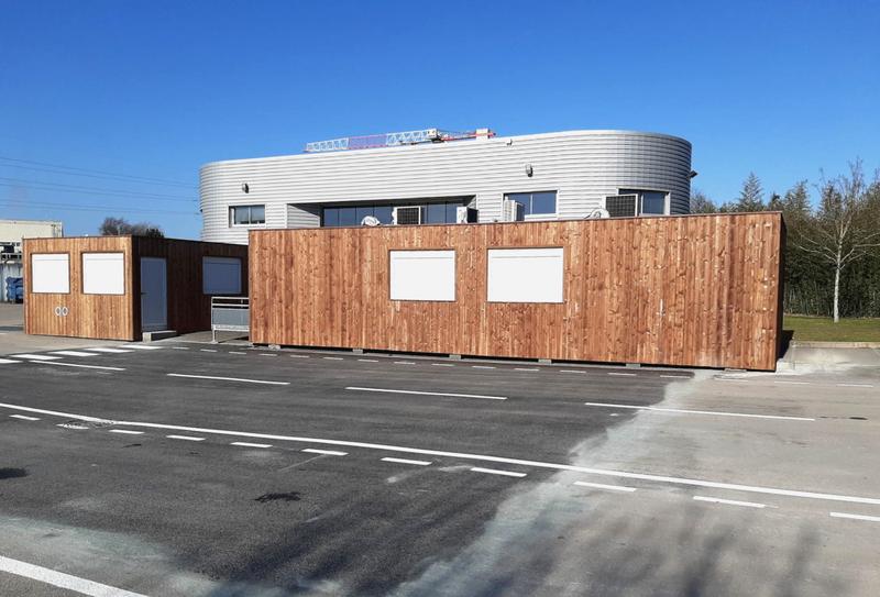 Bureau modulaire Locams