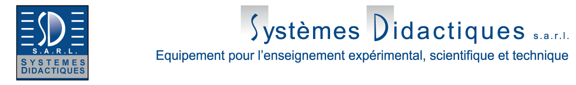 Logo SYSTEMES DIDACTIQUES s.a.r.l